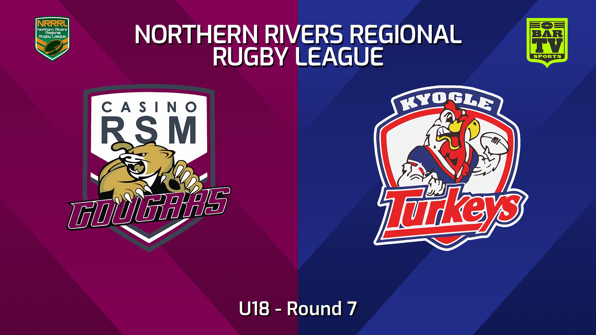 240518-video-Northern Rivers Round 7 - U18 - Casino RSM Cougars v Kyogle Turkeys Slate Image