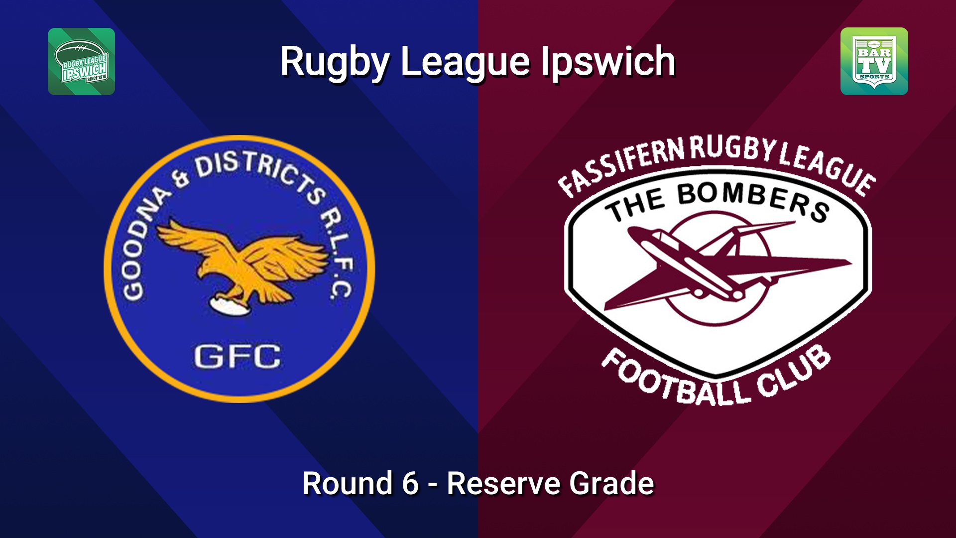 260509-video-Rugby League Ipswich Round 6 - Reserve Grade - Goodna v Fassifern Bombers Slate Image
