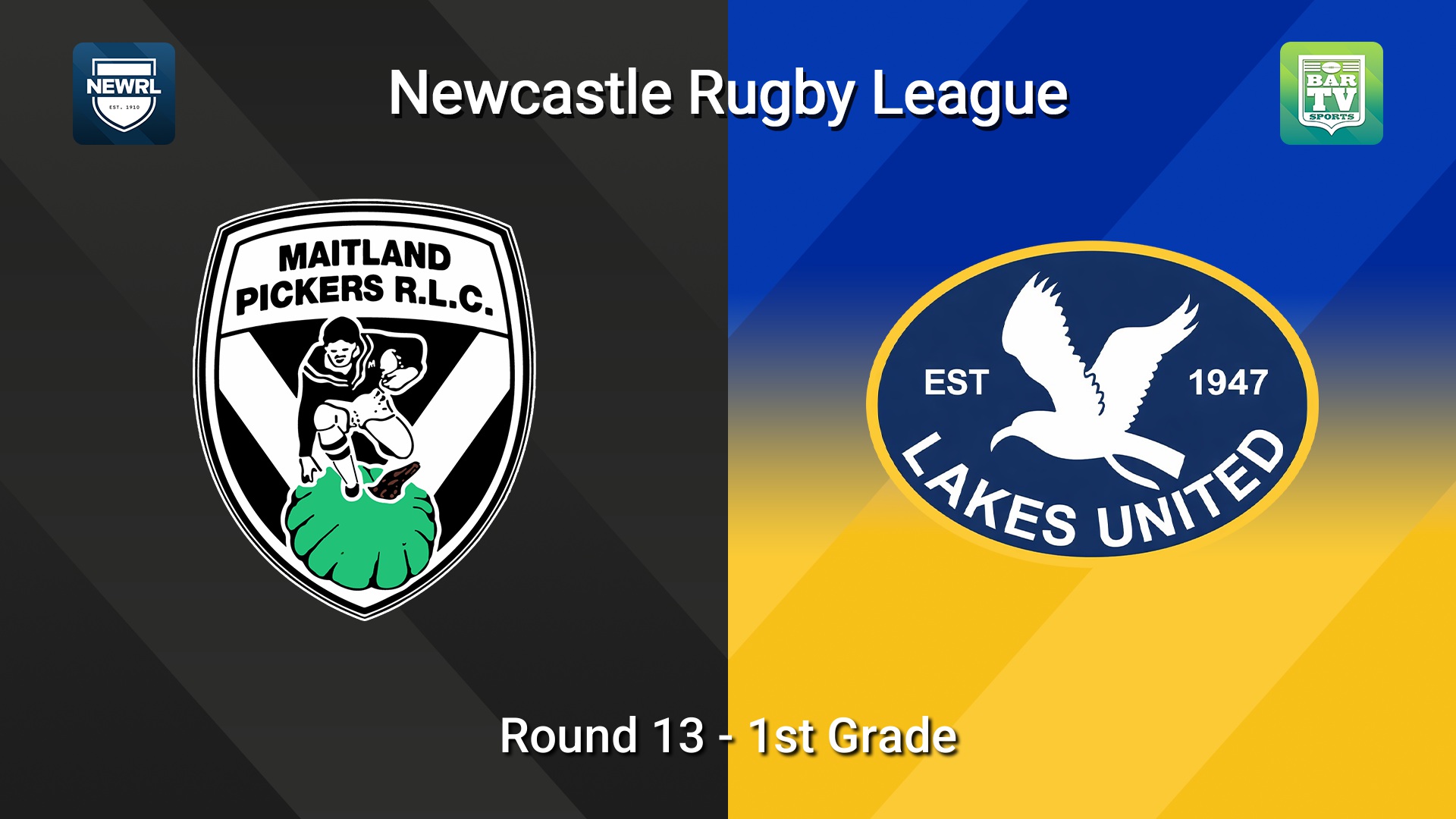 260711-video-Newcastle RL Round 13 - 1st Grade - Maitland Pickers v Lakes United Seagulls Slate Image
