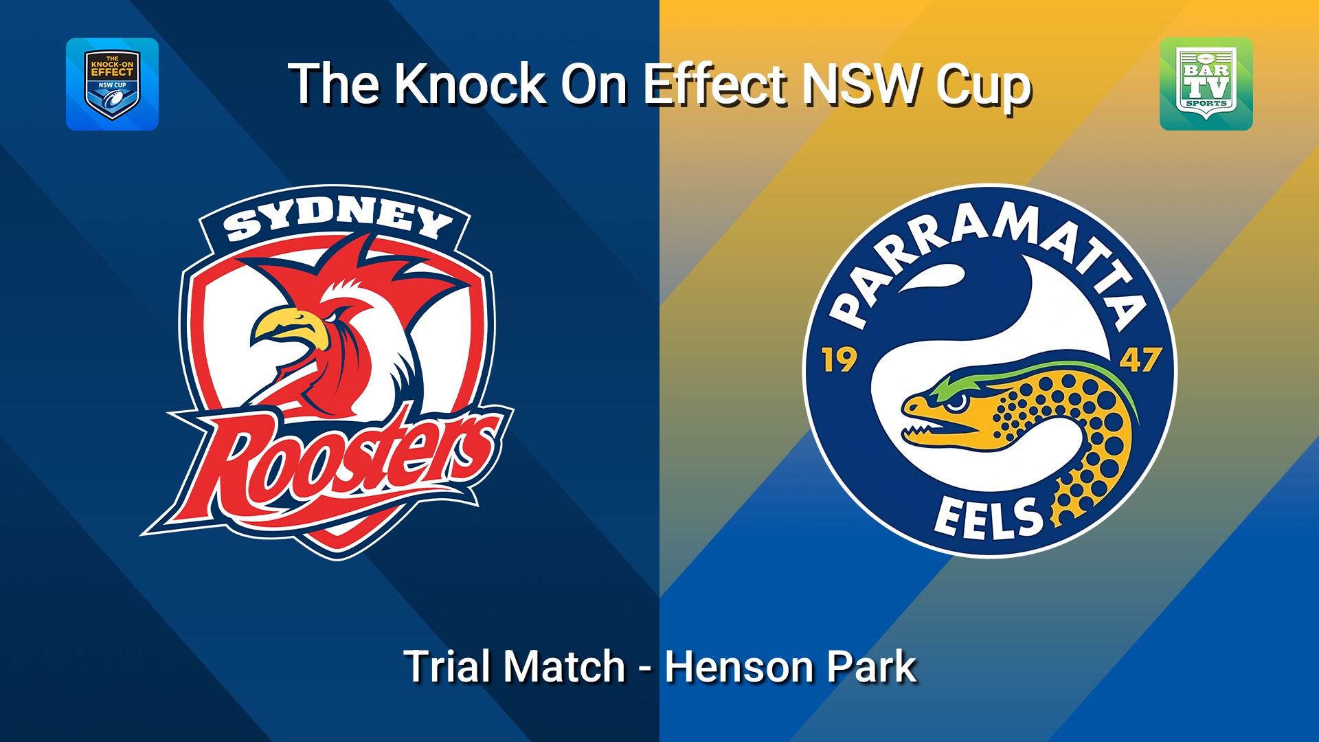 260221-video-The Knock-On Effect NSW Cup Trial Match - Sydney Roosters v Parramatta Eels Slate Image