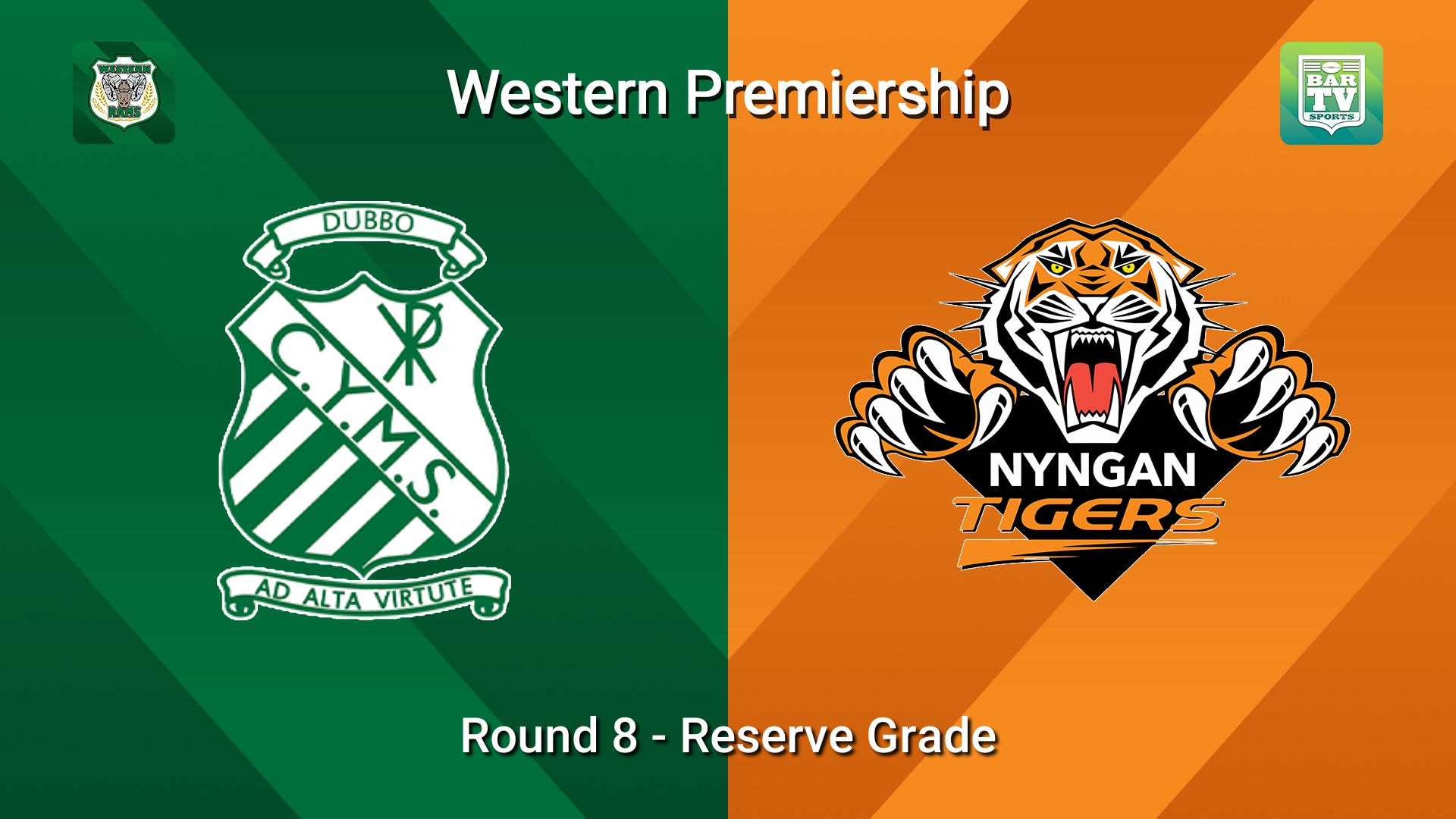 260614-video-Western Premiership Round 8 - Reserve Grade - Dubbo CYMS v Nyngan Tigers Slate Image