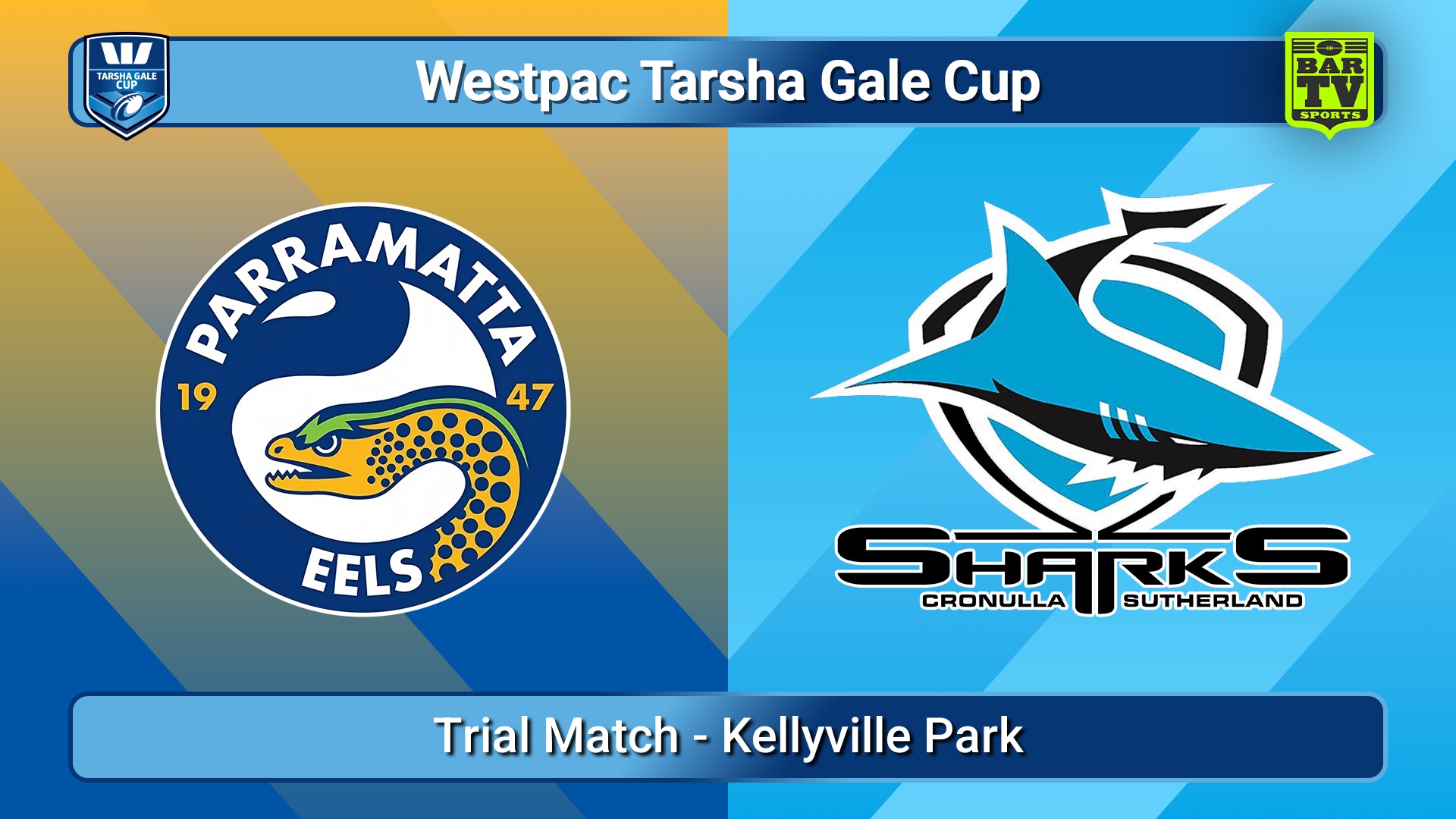 251213-video-Westpac Tarsha Gale Cup Trial Match - Parramatta Eels v Cronulla-Sutherland Sharks Minigame Slate Image