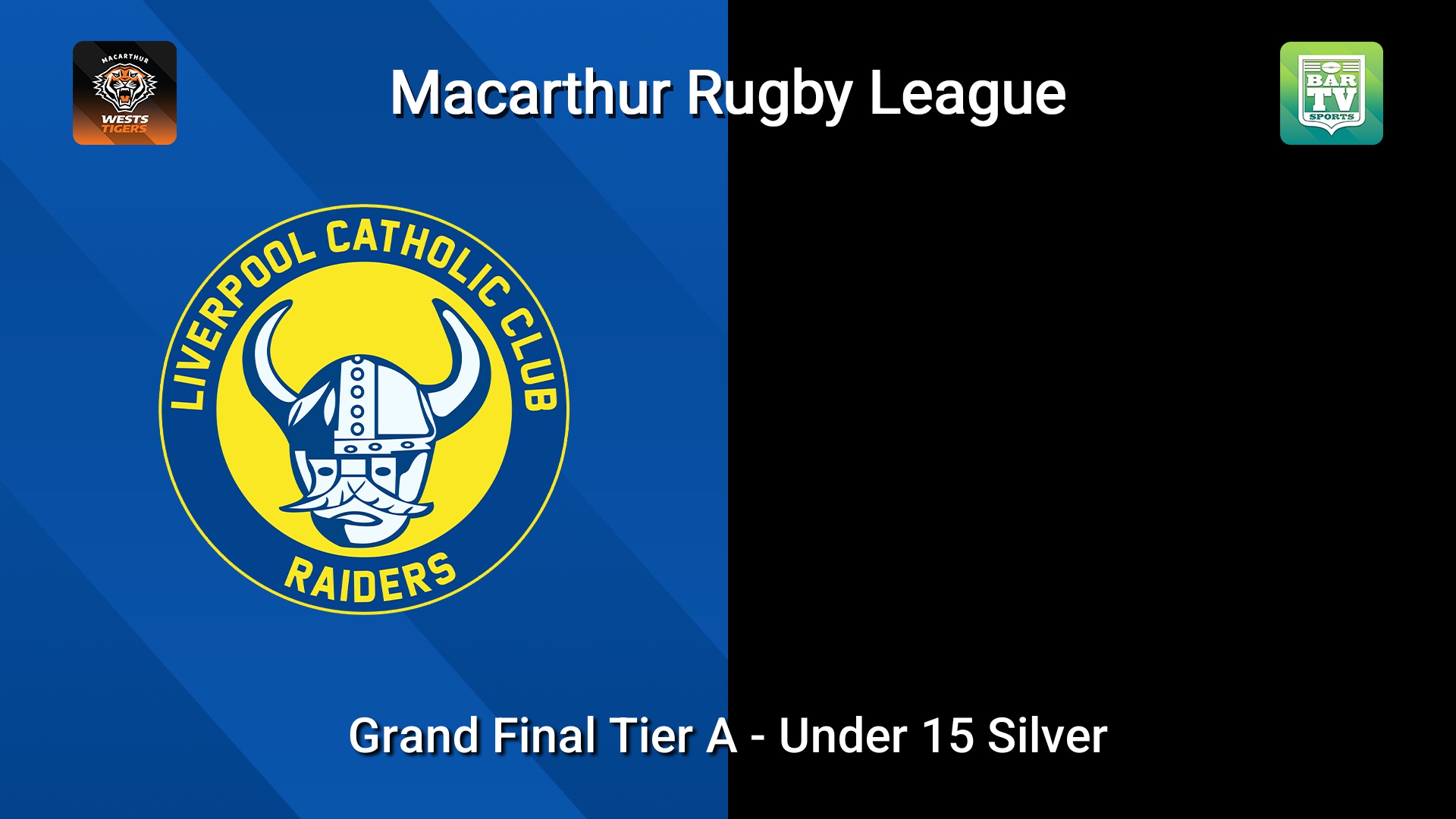 260905-video-Macarthur RL Grand Final Tier A - Under 15 Silver - Liverpool Catholic Club Raiders v Minto Cobras Slate Image