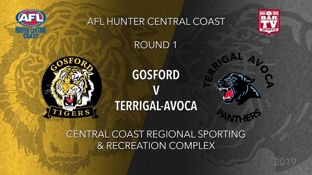 AFL HCC Gosford Tigers v Terrigal Avoca Panthers Slate Image