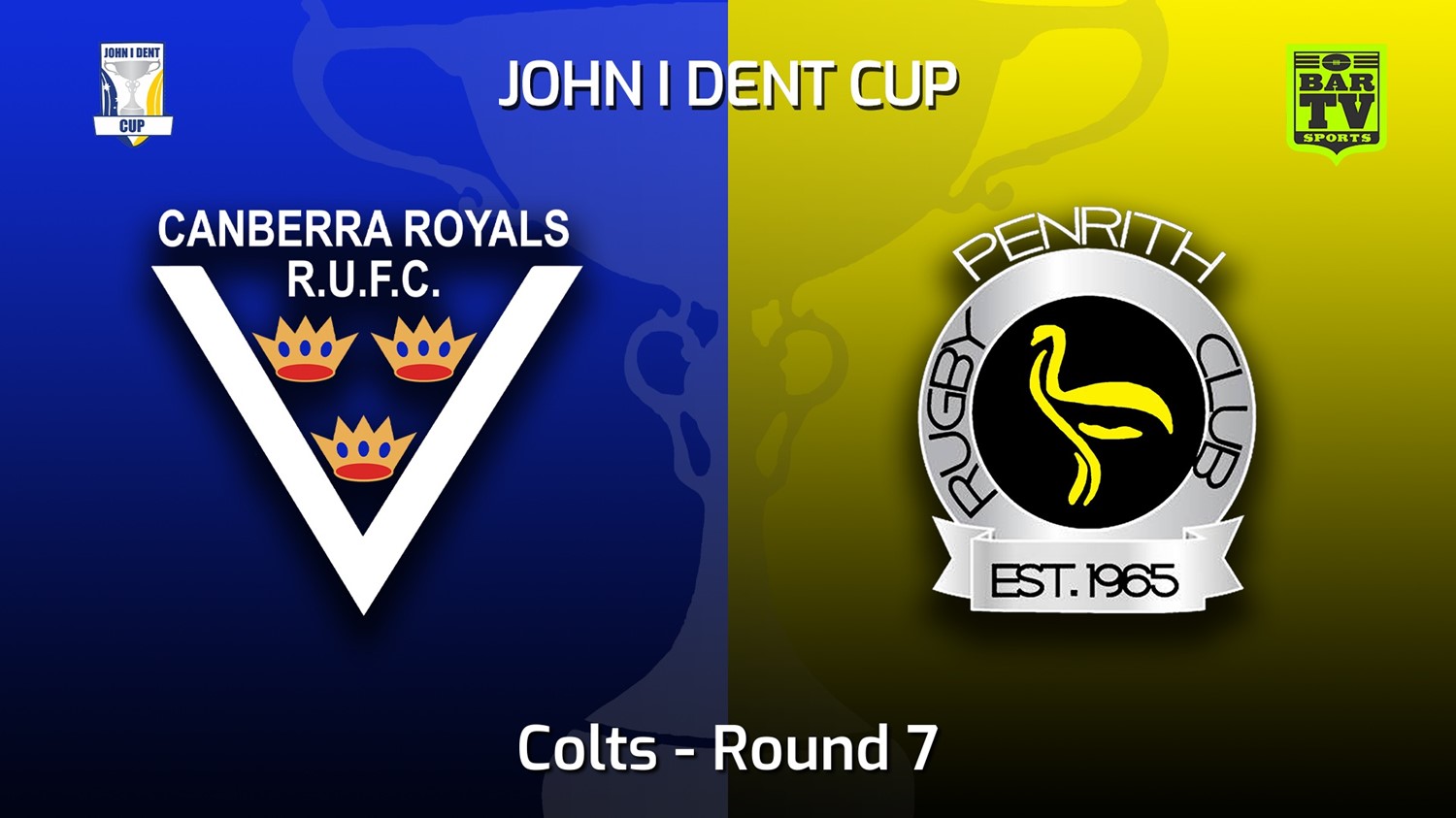 220604-John I Dent (ACT) Round 7 - Colts - Canberra Royals v Penrith Emus Slate Image