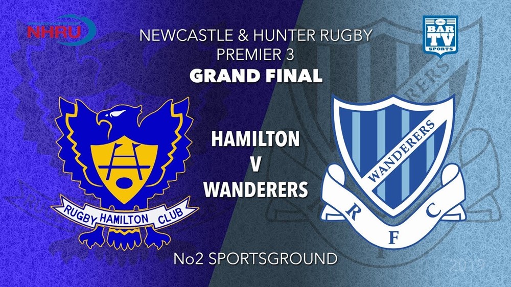 NHRU Grand Final - Premier 3 - Hamilton Hawks v Wanderers Slate Image