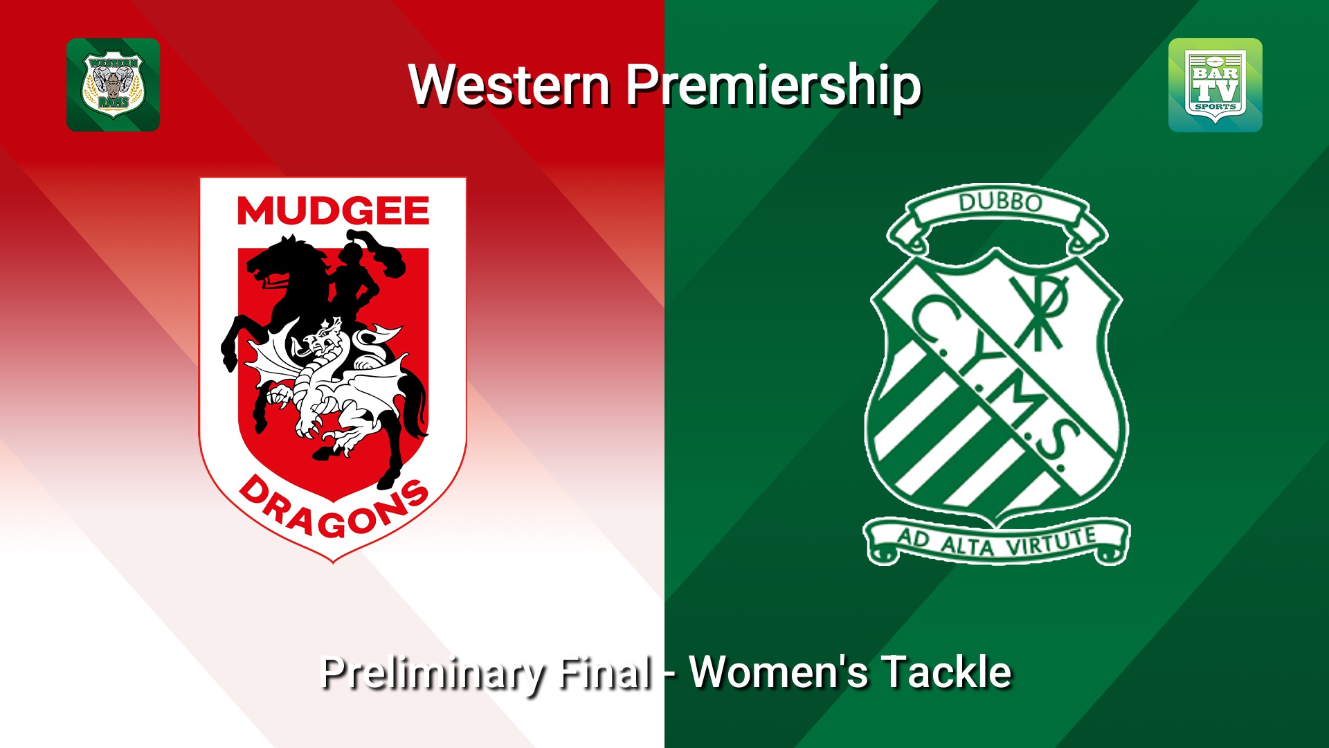 260829-video-Western Premiership Preliminary Final - Women's Tackle - Mudgee Dragons v Dubbo CYMS Slate Image