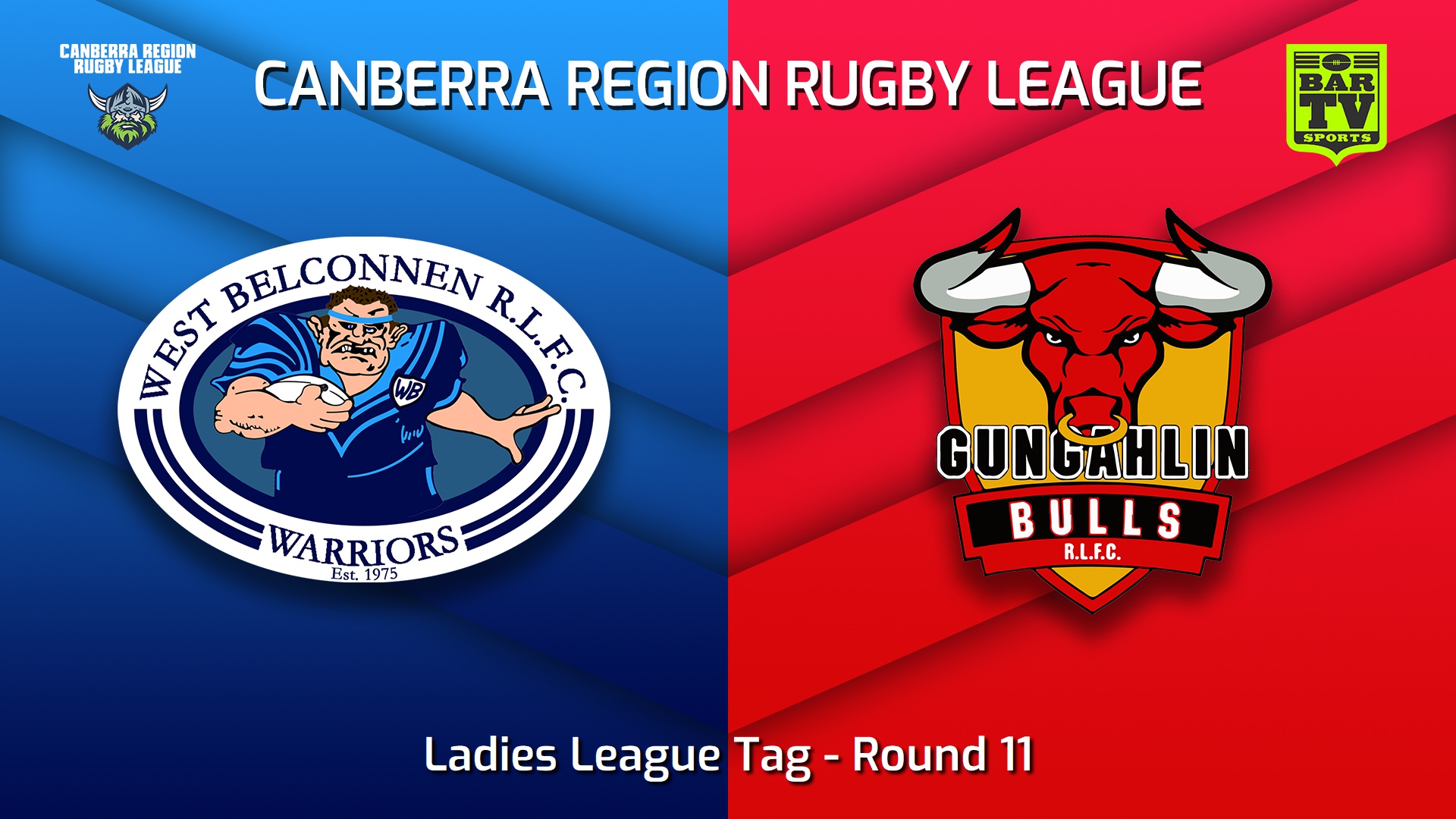 230702-Canberra Round 11 - Ladies League Tag - West Belconnen Warriors v Gungahlin Bulls Slate Image