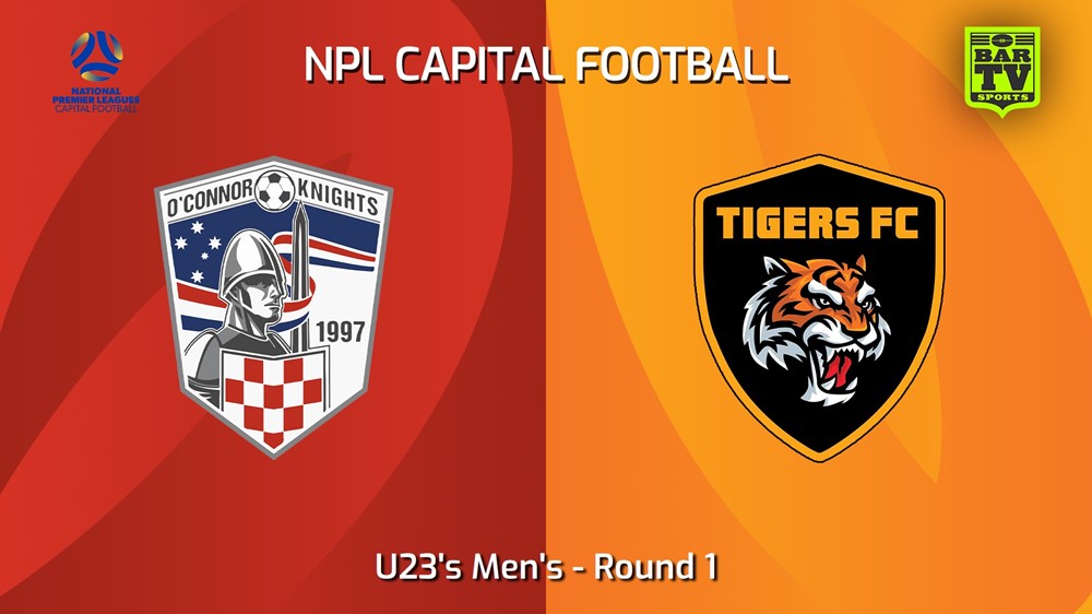 240710-video-Capital NPL U23 Round 1 - O'Connor Knights SC U23 v Tigers FC U23 Slate Image