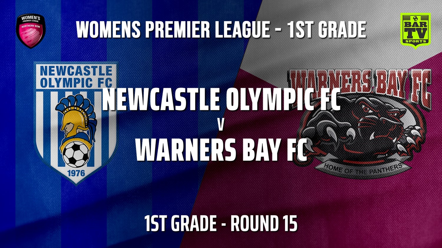 MINI GAME: NNSW Womens Round 15 - 1st Grade - Newcastle Olympic FC (women) v Warners Bay FC (women) Slate Image