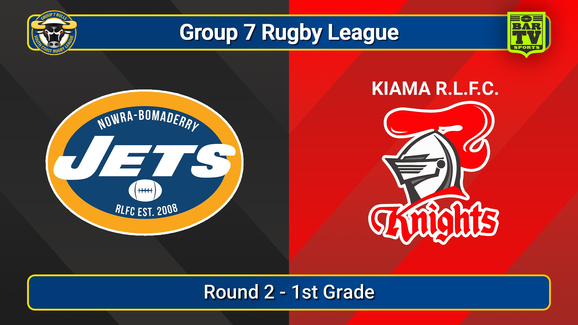 250413-video-South Coast Round 2 - 1st Grade - Nowra-Bomaderry  v Kiama Knights Slate Image