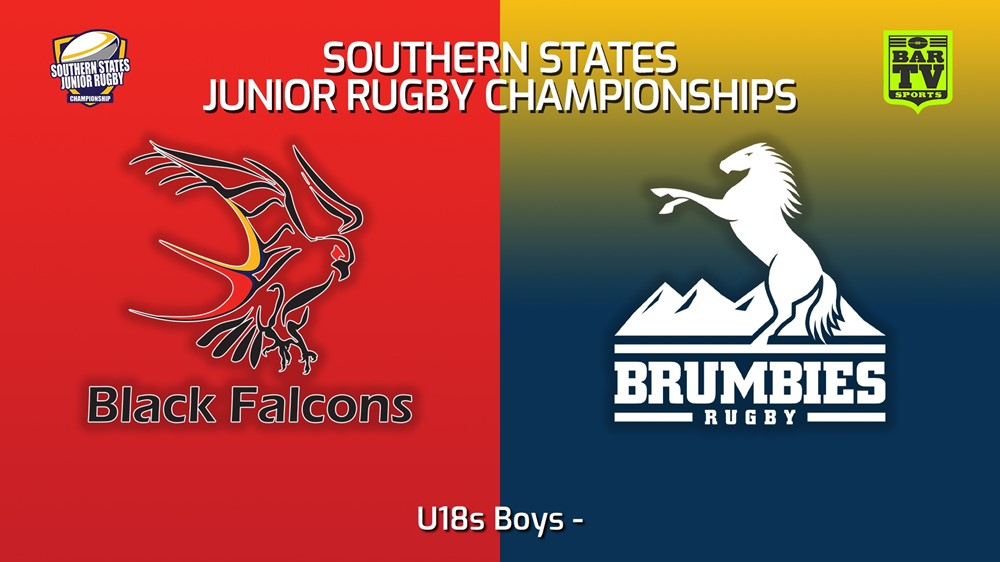 230714-Southern States Junior Rugby Championships U18s Boys - South Australia v Brumbies Country Slate Image