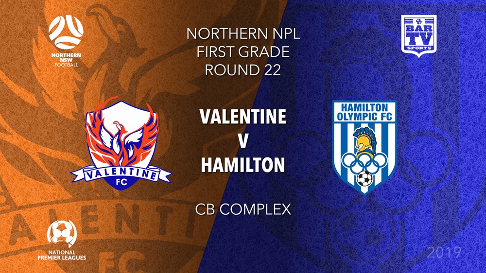 NPL - NNSW Valentine Phoenix FC v Hamilton Olympic FC Slate Image