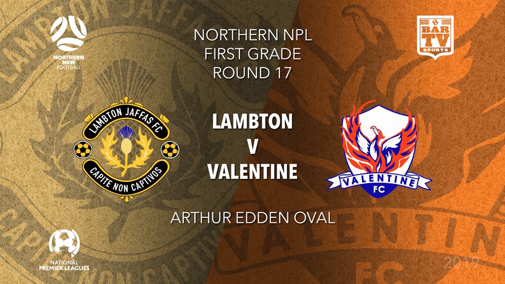 NPL - NNSW Round 17  - Lambton Jaffas FC v Valentine Phoenix FC Slate Image