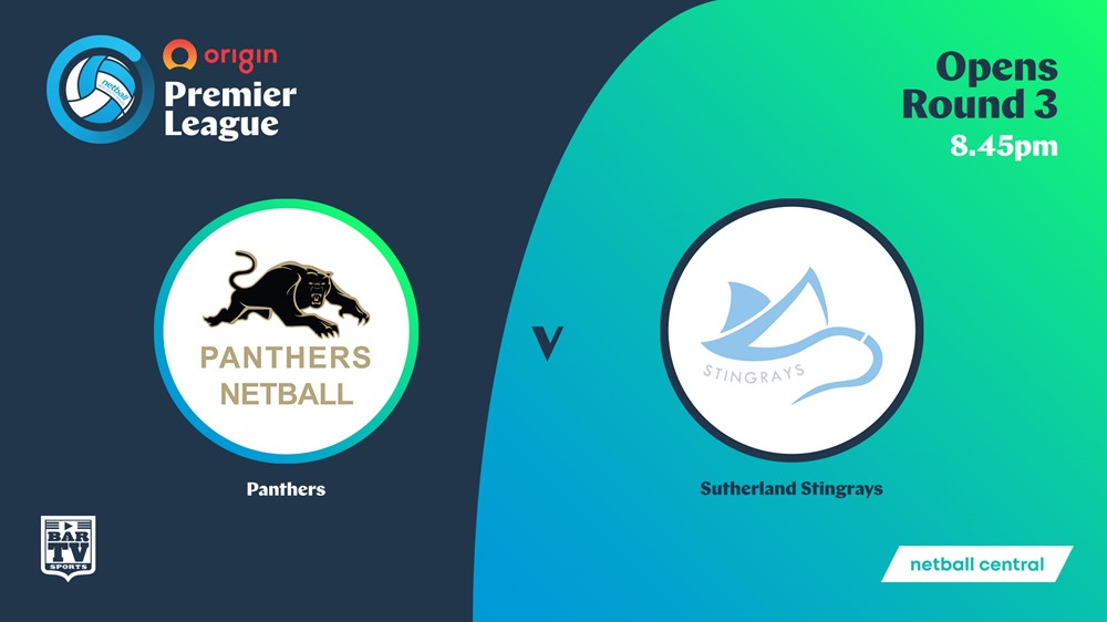 NSW Prem League Round 3 - Opens - Panthers v Sutherland Stingrays Minigame Slate Image