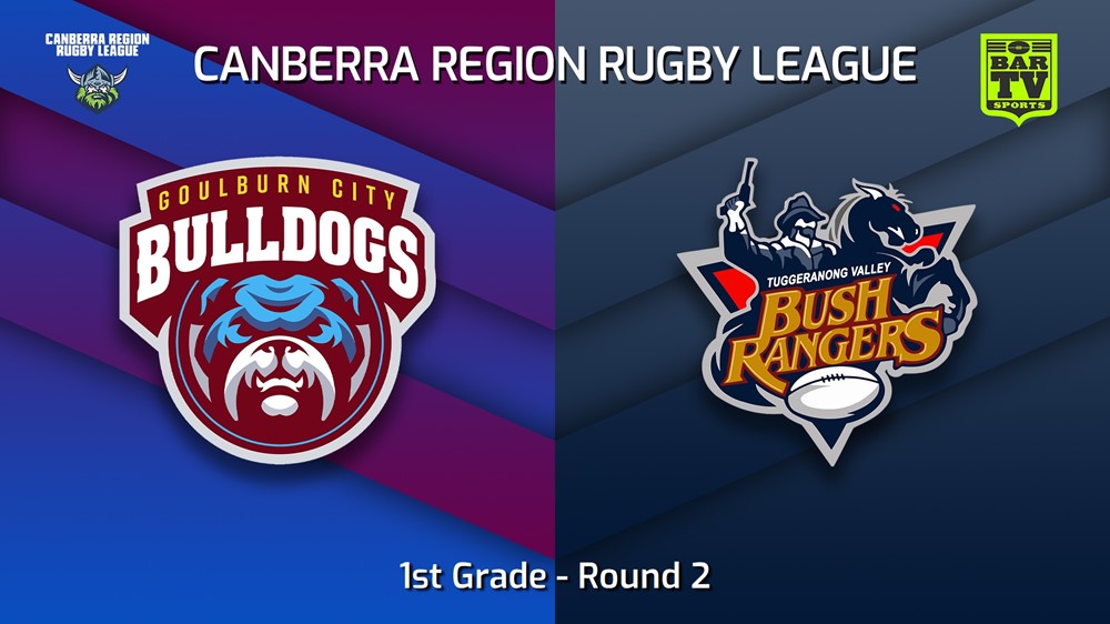 230422-Canberra Round 2 - 1st Grade - Goulburn City Bulldogs v Tuggeranong Bushrangers Slate Image
