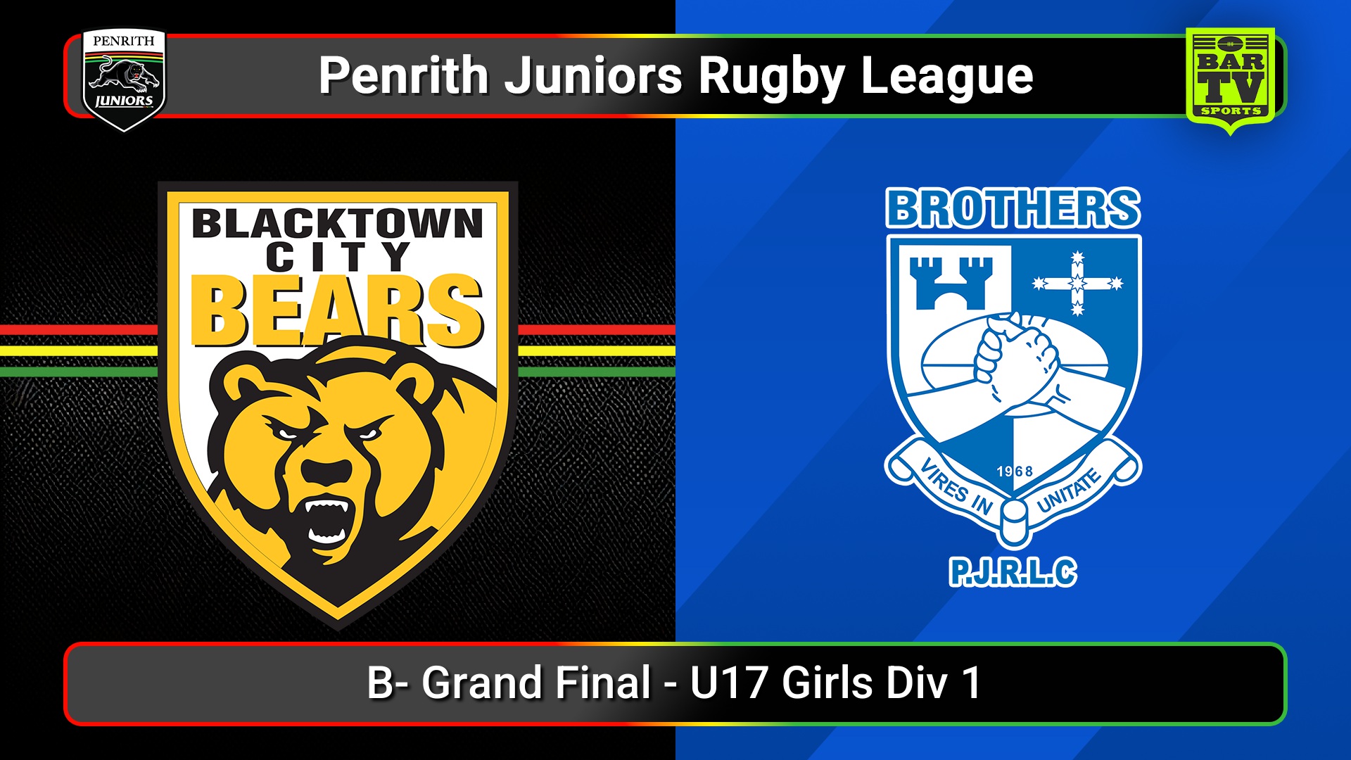250907-video-Penrith & District Junior Rugby League B- Grand Final - U17 Girls Div 1 - Blacktown City v Brothers Slate Image