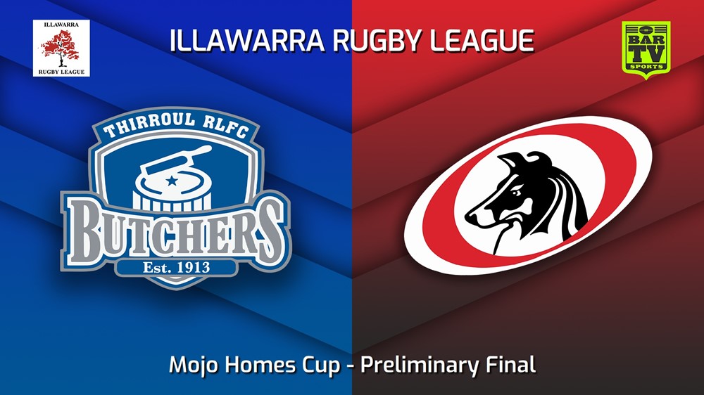 220827-Illawarra Preliminary Final - Mojo Homes Cup - Thirroul Butchers v Collegians Slate Image