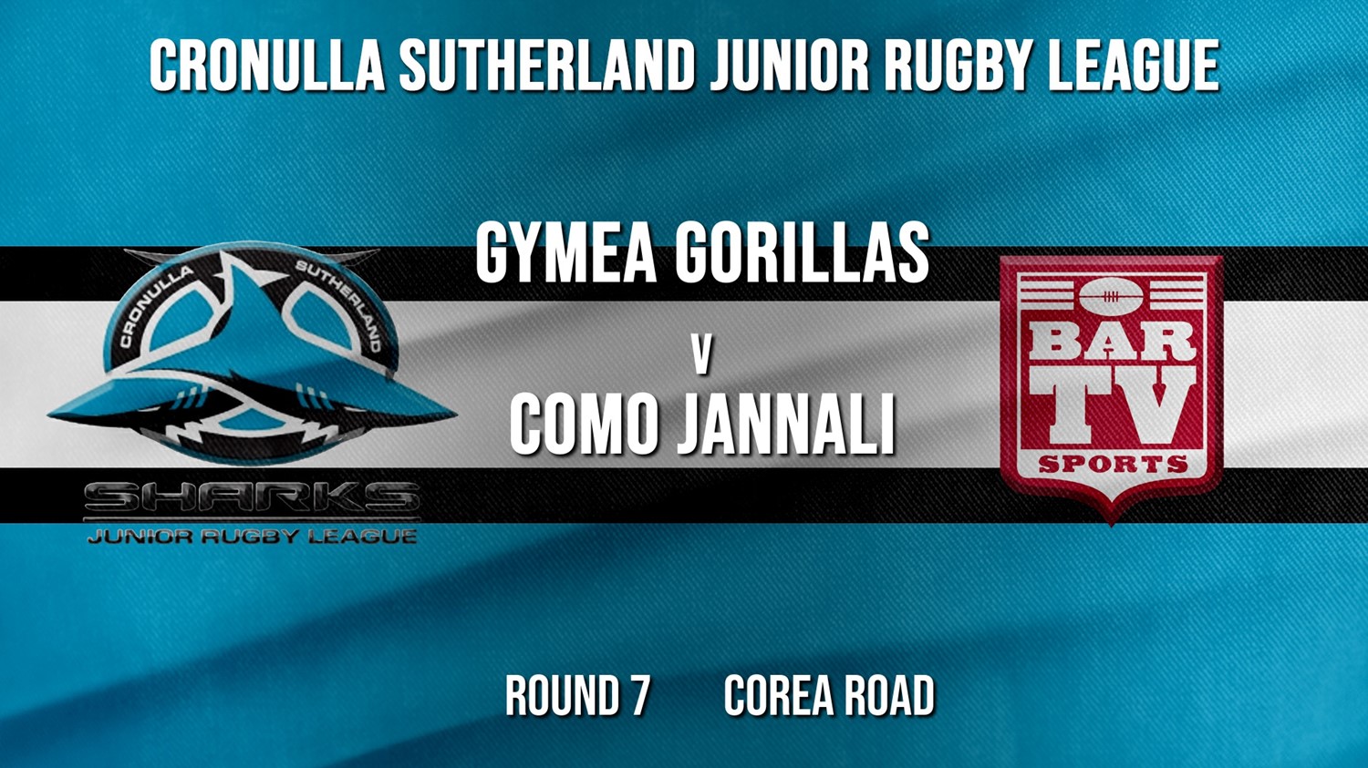 Cronulla JRL Round 7 - U/13 - Gymea Gorillas v Como Jannali Crocodiles Minigame Slate Image