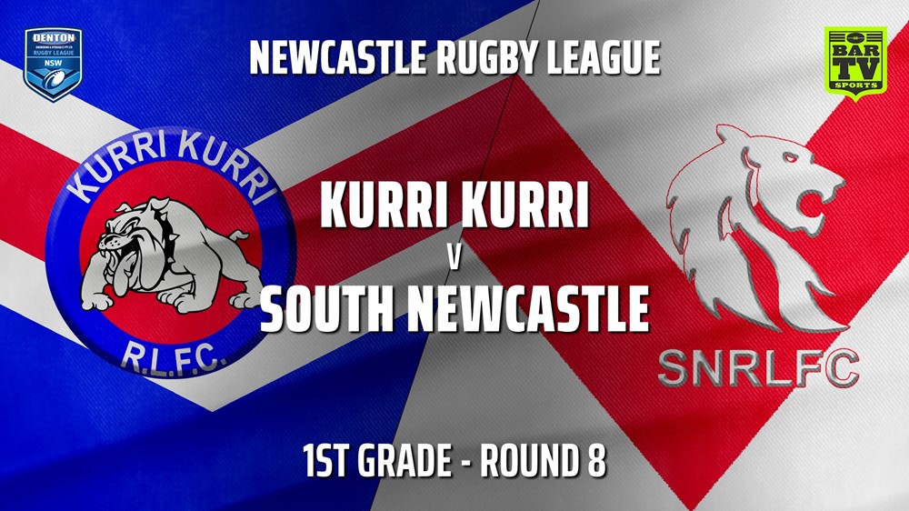 210522-Newcastle Rugby League Round 8 - 1st Grade - Kurri Kurri Bulldogs v South Newcastle Slate Image