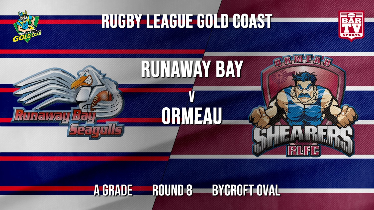 RLGC Round 8 - A Grade - Runaway Bay v Ormeau Shearers Slate Image