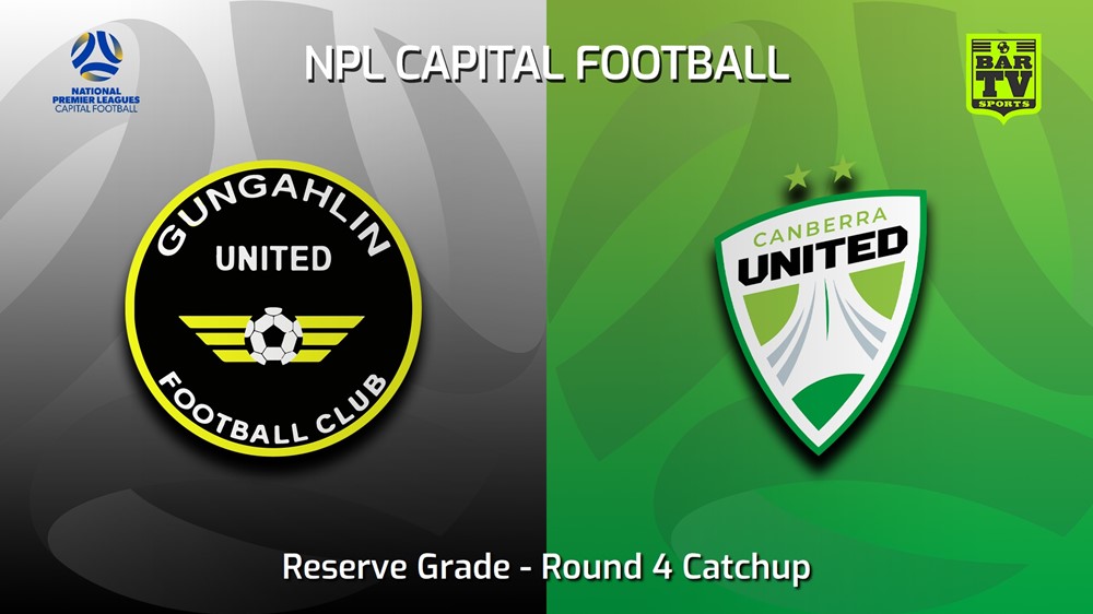 230615-NPL Women - Reserve Grade - Capital Football Round 4 Catchup - Gungahlin United FC (women) v Canberra United Academy Slate Image
