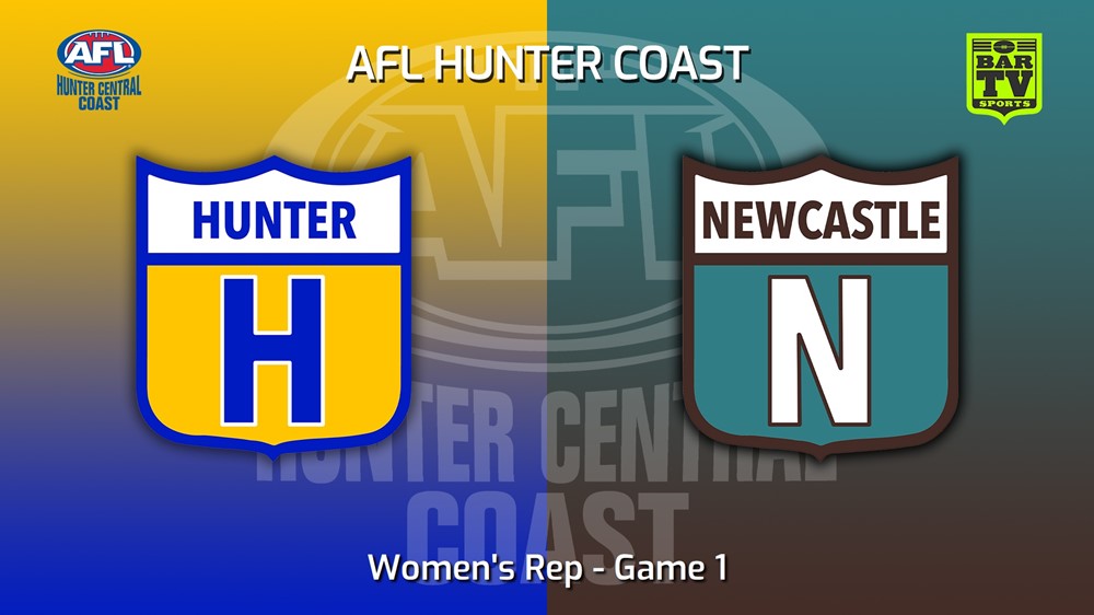 220610-AFL Hunter Central Coast Game 1 - Women's Rep - Hunter v Newcastle Slate Image