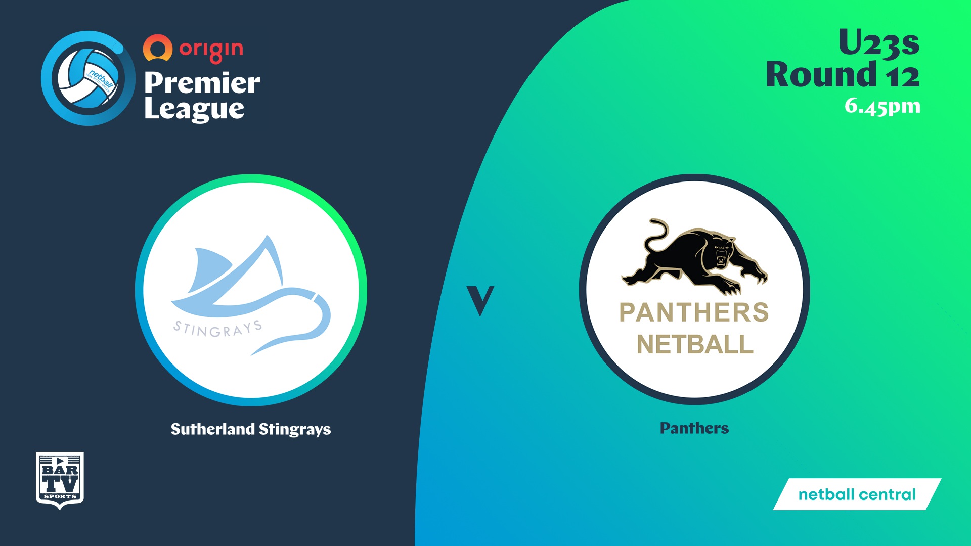 NSW Prem League Round 12 - U23s - Sutherland Stingrays v Panthers Slate Image