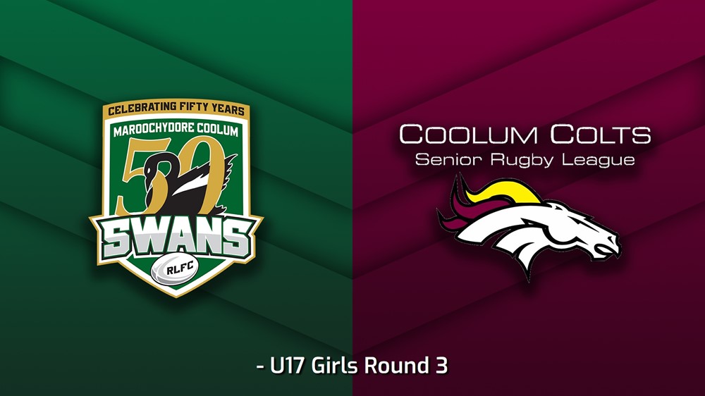 230421-Sunshine Coast Junior Rugby League U17 Girls Round 3 - Maroochydore Swans v Coolum Colts Slate Image