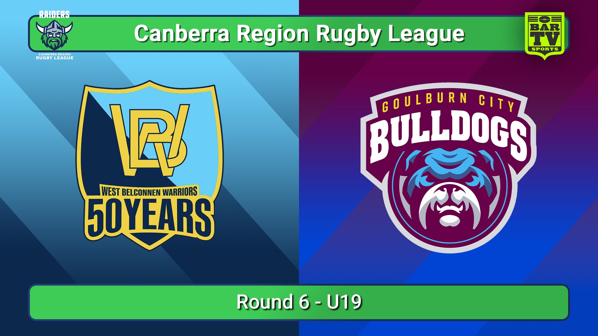 VIDEO: Canberra Round 6 - U19 - West Belconnen Warriors v Goulburn City ...
