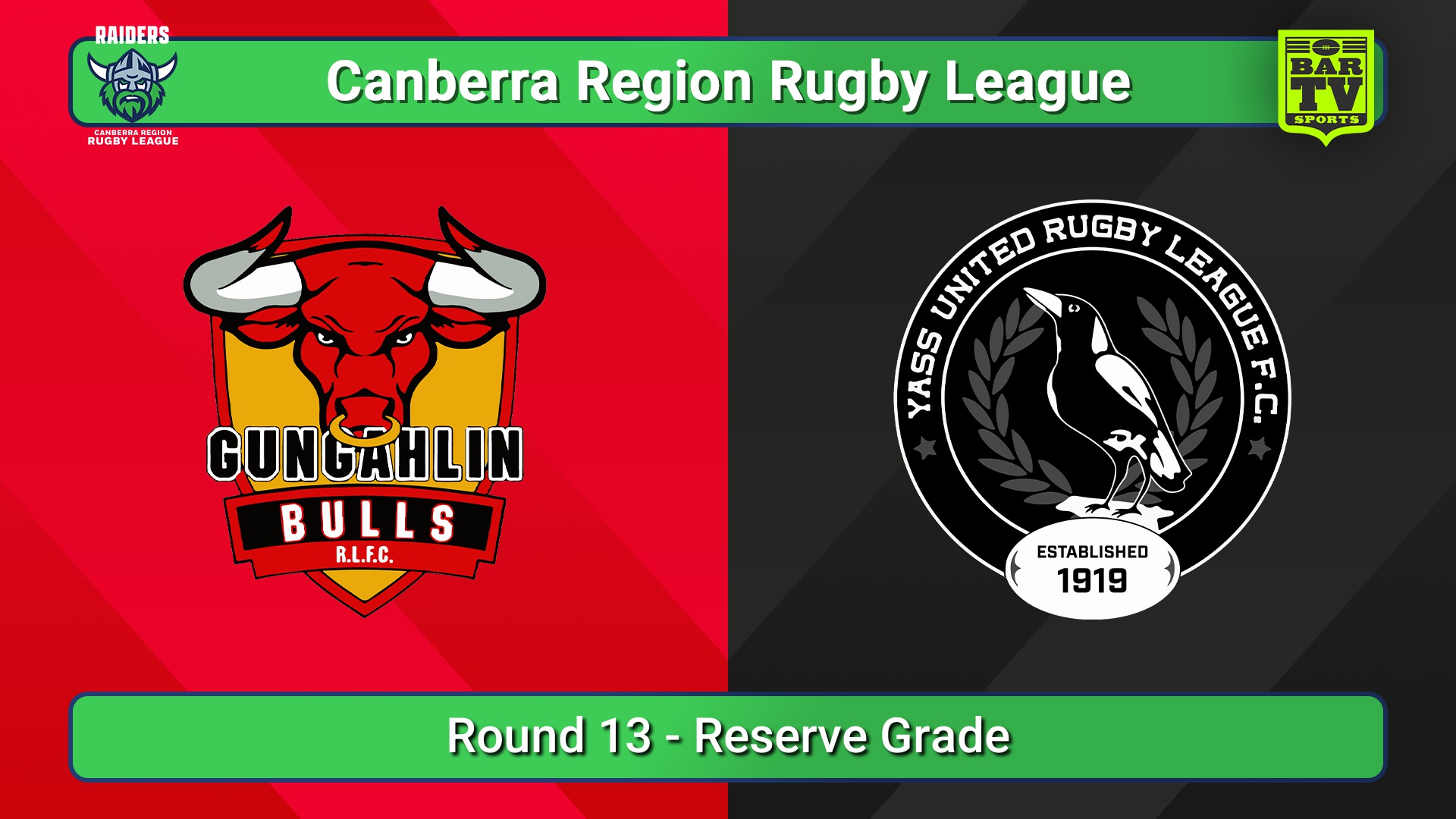 250712-video-Canberra Round 13 - Reserve Grade - Gungahlin Bulls v Yass Magpies Slate Image