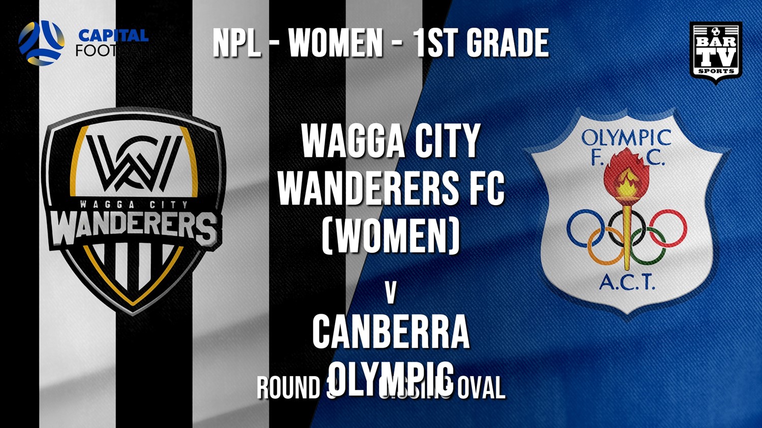 NPLW - Capital Round 3 - Wagga City Wanderers FC (women) v Canberra Olympic FC (women) Minigame Slate Image