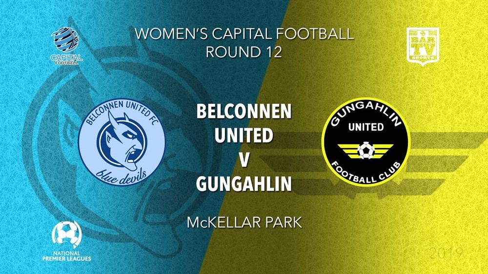 NPL Women - Capital Round 12 - Belconnen United FC (women) v Gungahlin United FC (women) Slate Image