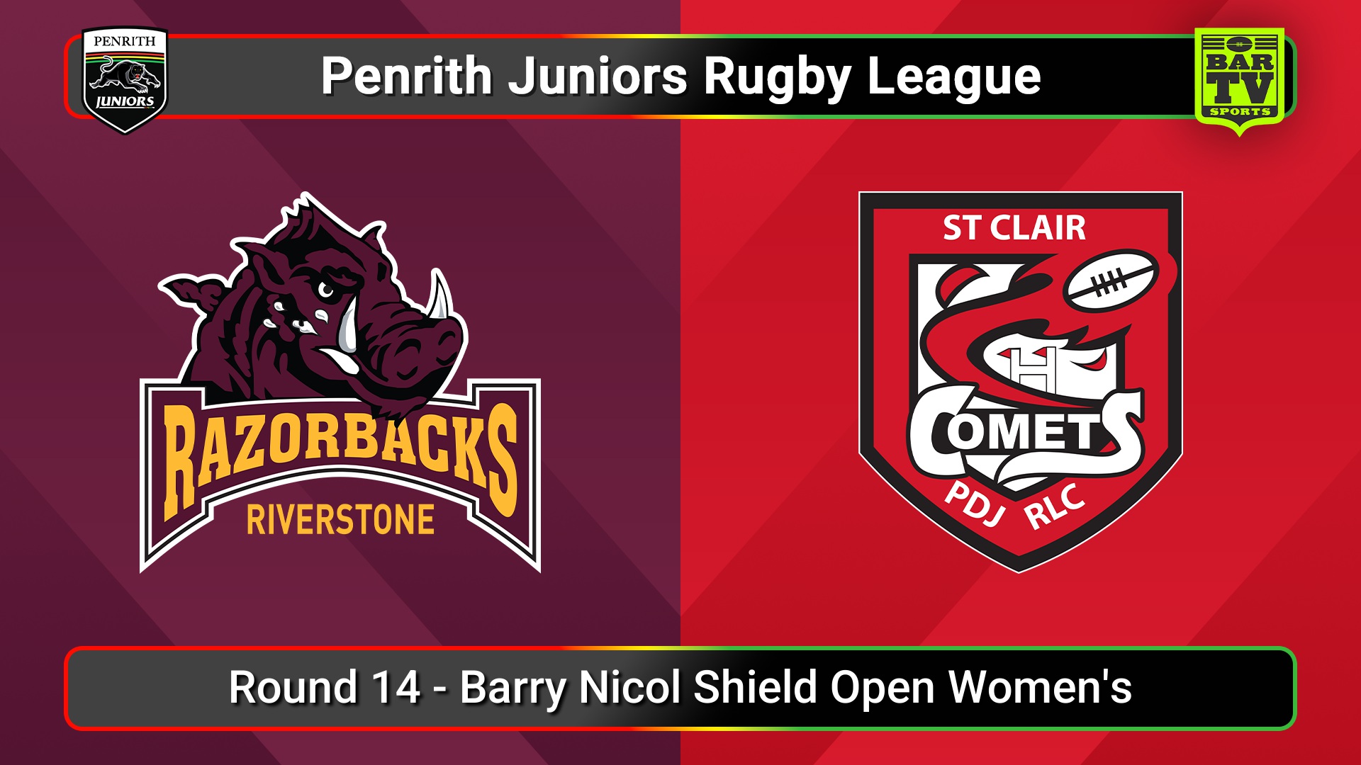 250720-video-Penrith & District Junior Rugby League Round 14 - Barry Nicol Shield Open Women's - Riverstone v St Clair Minigame Slate Image