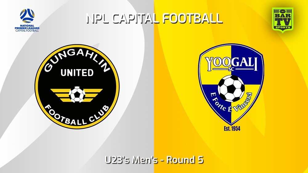 240505-video-Capital NPL U23 Round 5 - Gungahlin United U23 v Yoogali SC U23 Minigame Slate Image
