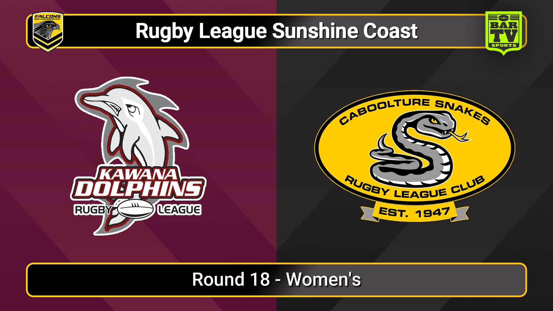 250816-video-Sunshine Coast RL Round 18 - Women's - Kawana Dolphins v Caboolture Snakes Slate Image