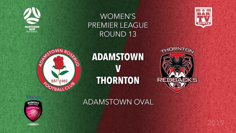 Herald Women’s Premier League round 13 - Adamstown Rosebud FC v Thornton Redbacks Slate Image