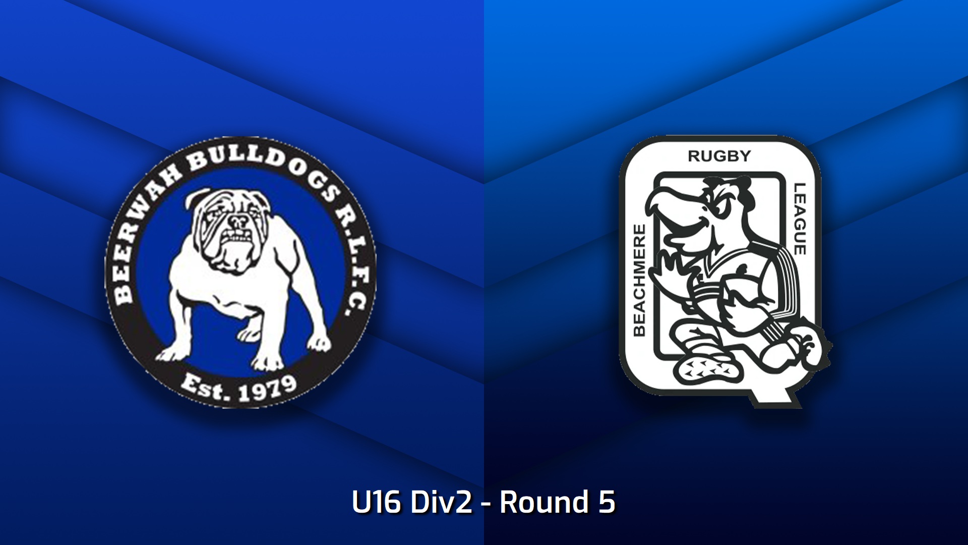 230505-Sunshine Coast Junior Rugby League Round 5 - U16 Div2 - Beerwah Bulldogs v Beachmere Pelicans Slate Image