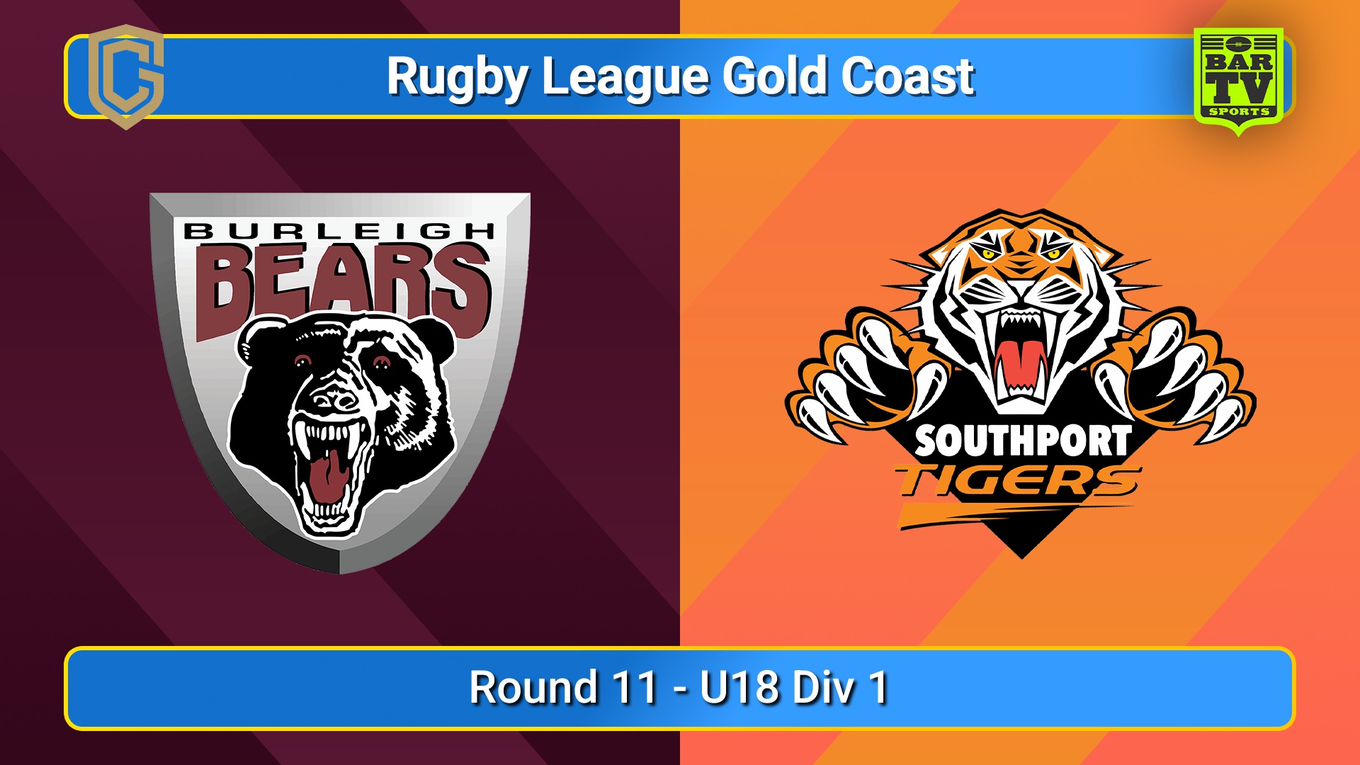 250629-video-Gold Coast Round 11 - U18 Div 1 - Burleigh v Southport Tigers Slate Image