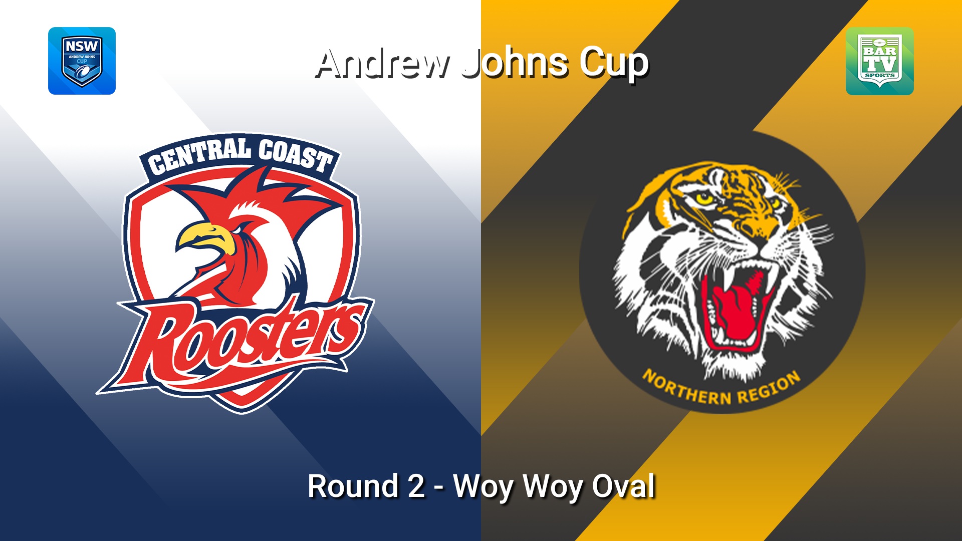 260207-video-Andrew Johns Cup Round 2 - Central Coast Roosters v Northern Tigers Slate Image