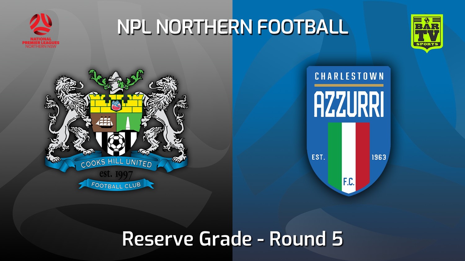 220511-NNSW NPLM Res Round 5 - Cooks Hill United FC (Res) v Charlestown Azzurri FC Res (2) Minigame Slate Image
