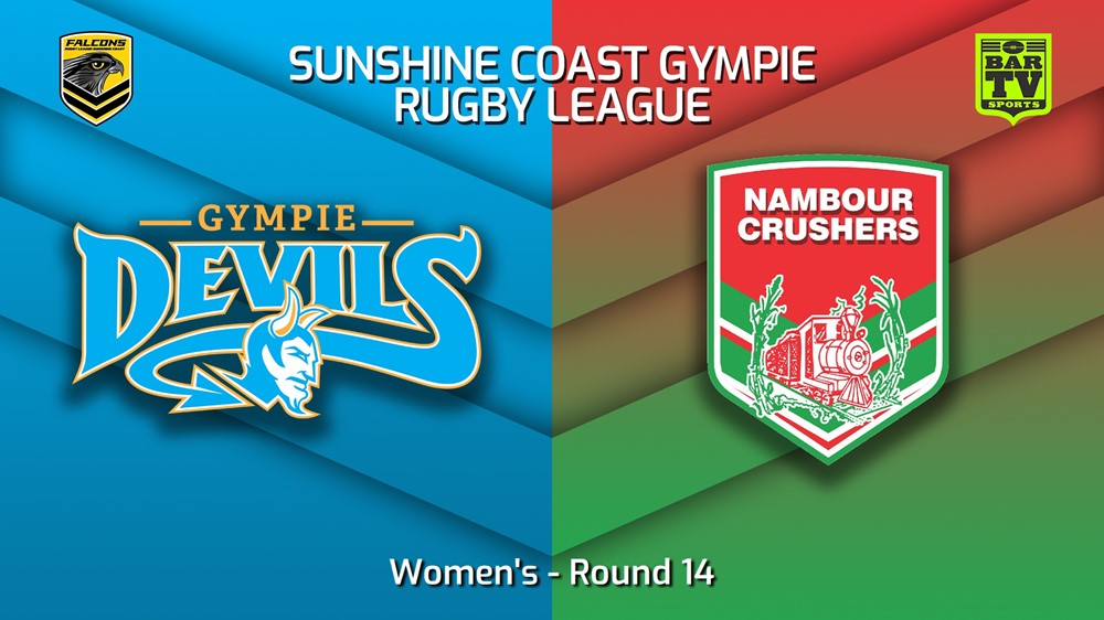 220723-Sunshine Coast RL Round 14 - Women's - Gympie Devils v Nambour Crushers Slate Image