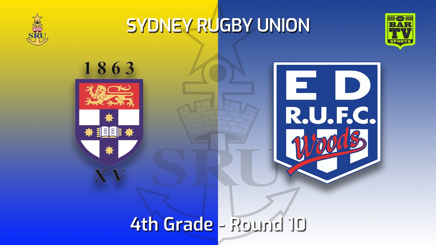 220604-Sydney Rugby Union Round 10 - 4th Grade - Sydney University v Eastwood Slate Image