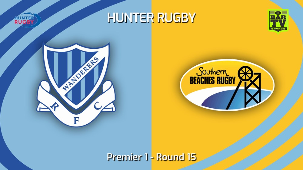 230729-Hunter Rugby Round 15 - Premier 1 - Wanderers v Southern Beaches Minigame Slate Image