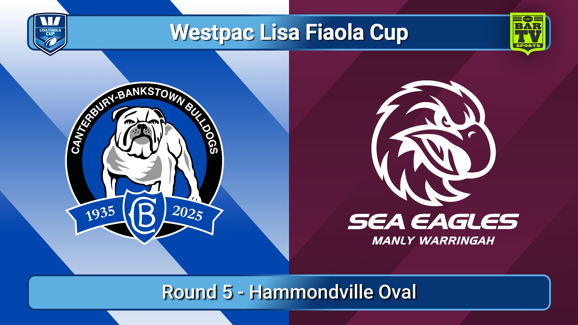 250301-video-Westpac Lisa Fiaola Cup (Metropolitan) Round 5 - Canterbury-Bankstown Bulldogs v Manly Warringah Sea Eagles Slate Image