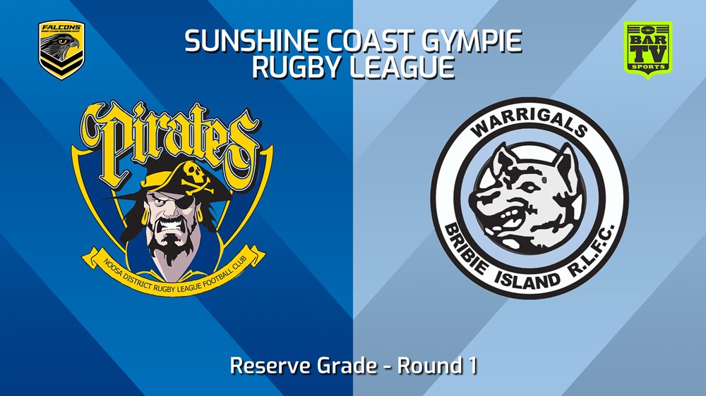 240406-Sunshine Coast RL Round 1 - Reserve Grade - Noosa Pirates v Bribie Island Warrigals Minigame Slate Image