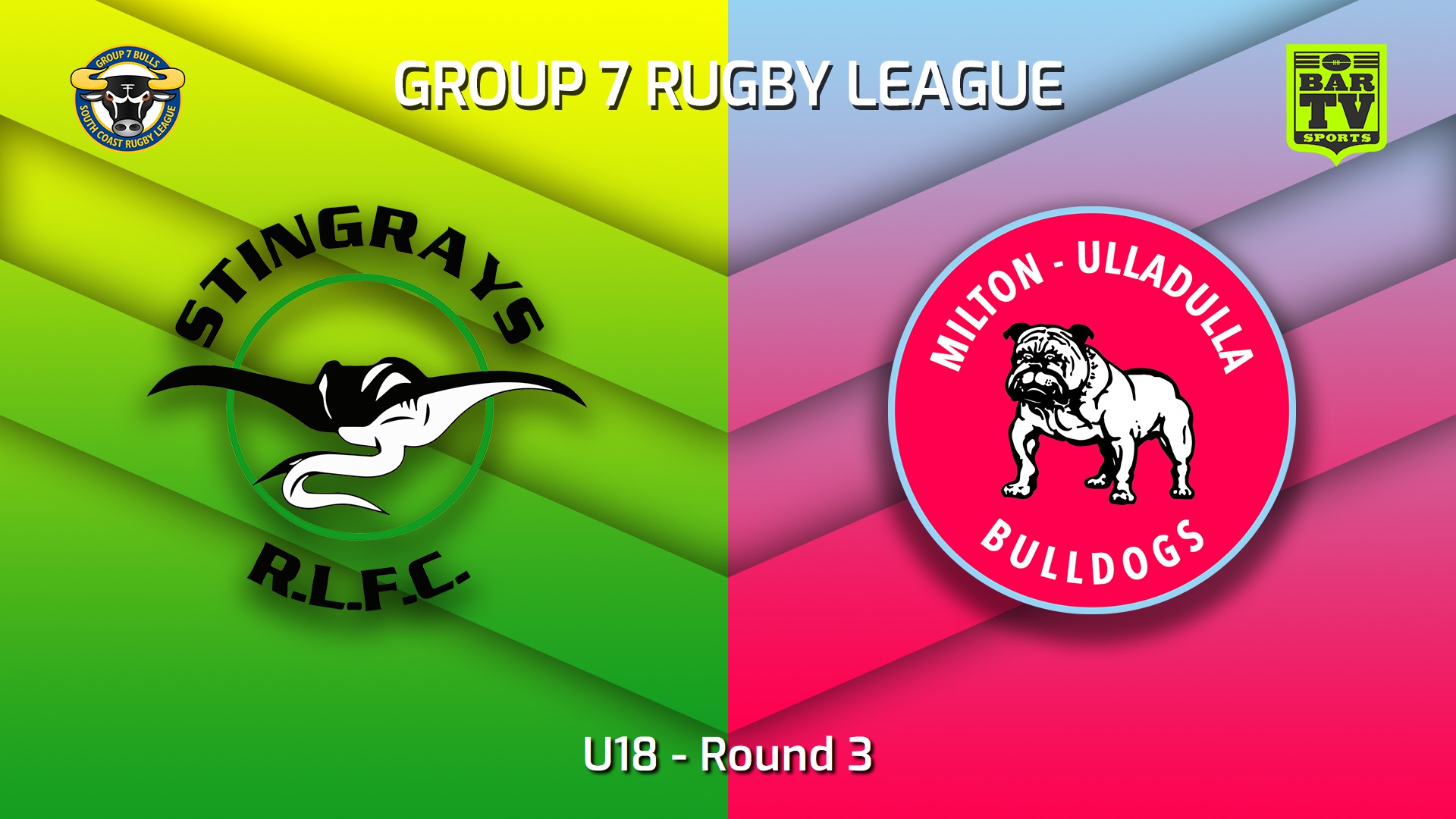 230415-South Coast Round 3 - U18 - Stingrays of Shellharbour v Milton-Ulladulla Bulldogs Slate Image