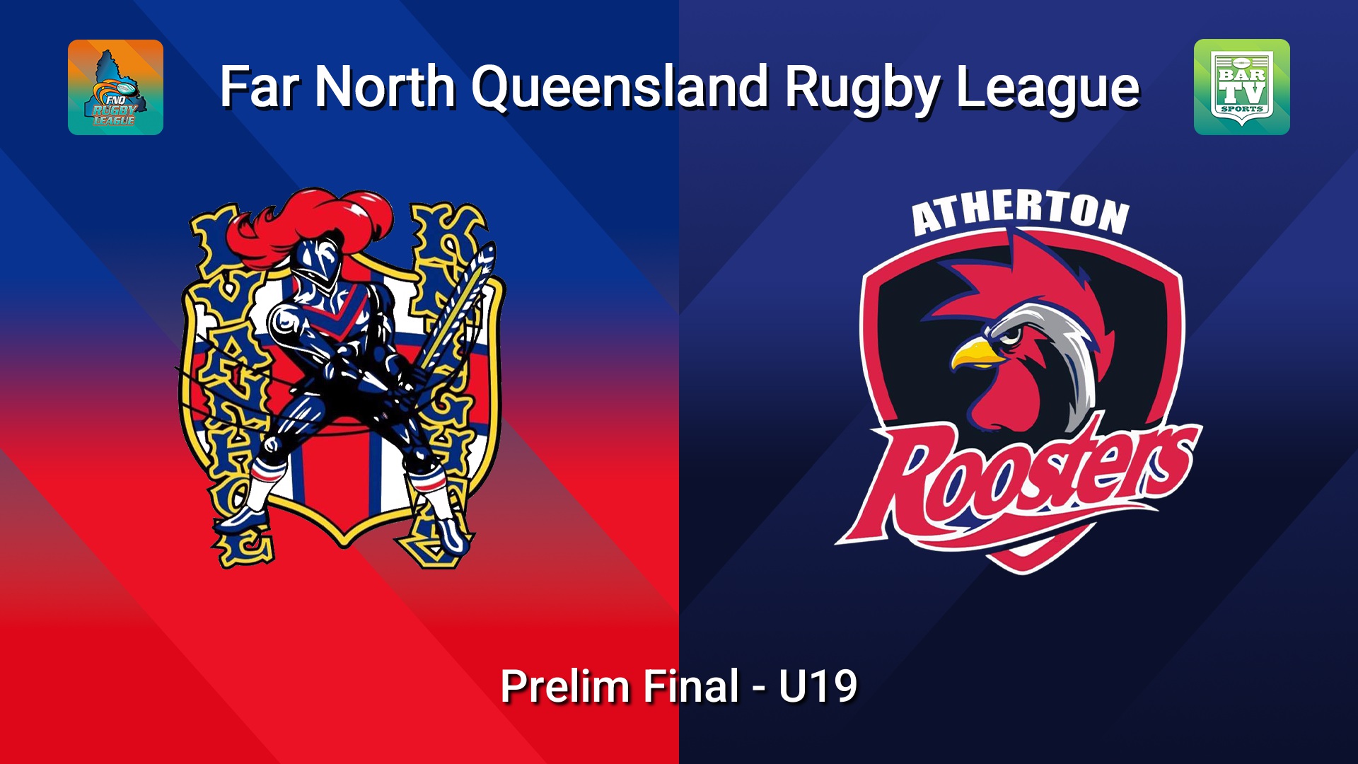 260829-video-FNQ Rugby League Prelim Final - O'Neills U19s - Ivanhoe Knights  v Atherton Roosters  Slate Image