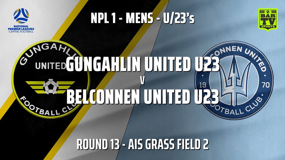 210711-Capital NPL U23 Round 13 - Gungahlin United U23 v Belconnen United U23 Slate Image