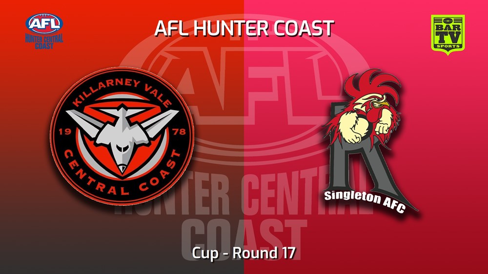 220813-AFL Hunter Central Coast Round 17 - Cup - Killarney Vale Bombers v Singleton Roosters Slate Image